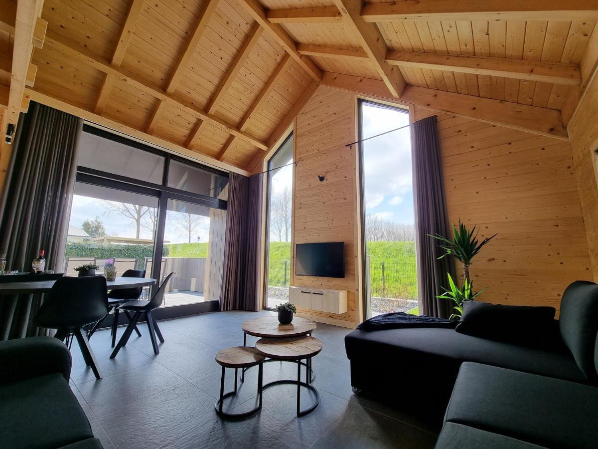Chalet met Sauna en Airconditioning Sint Annaland Exterior foto